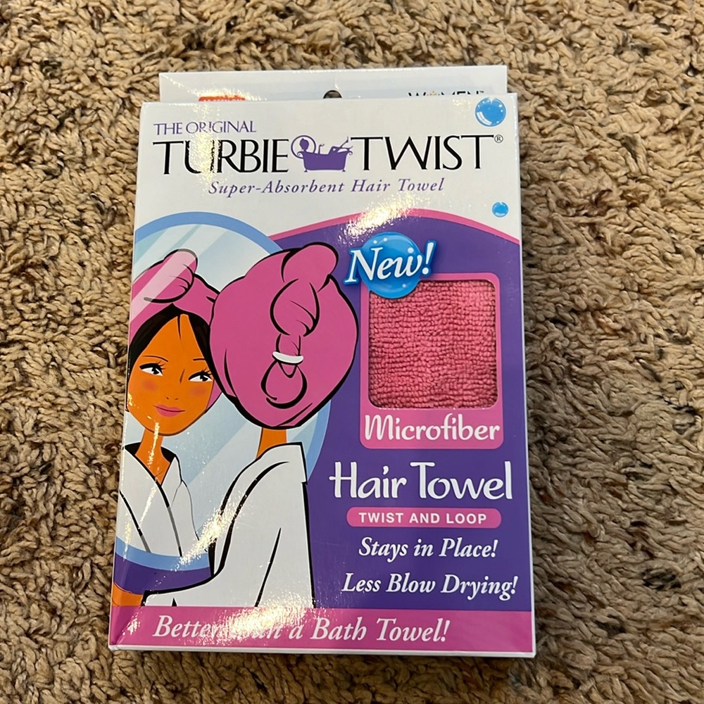 Turbie Twist Microfiber Hair Towel
